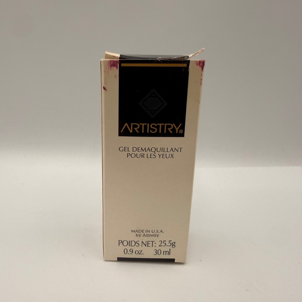 Artistry by Amway Eye Make-up Remover Gel 0.9 oz 30ml Made in USA New in Box